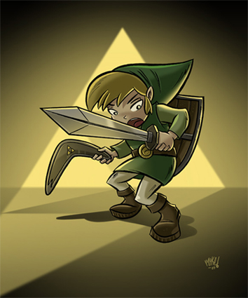 Link under the spotlight.v